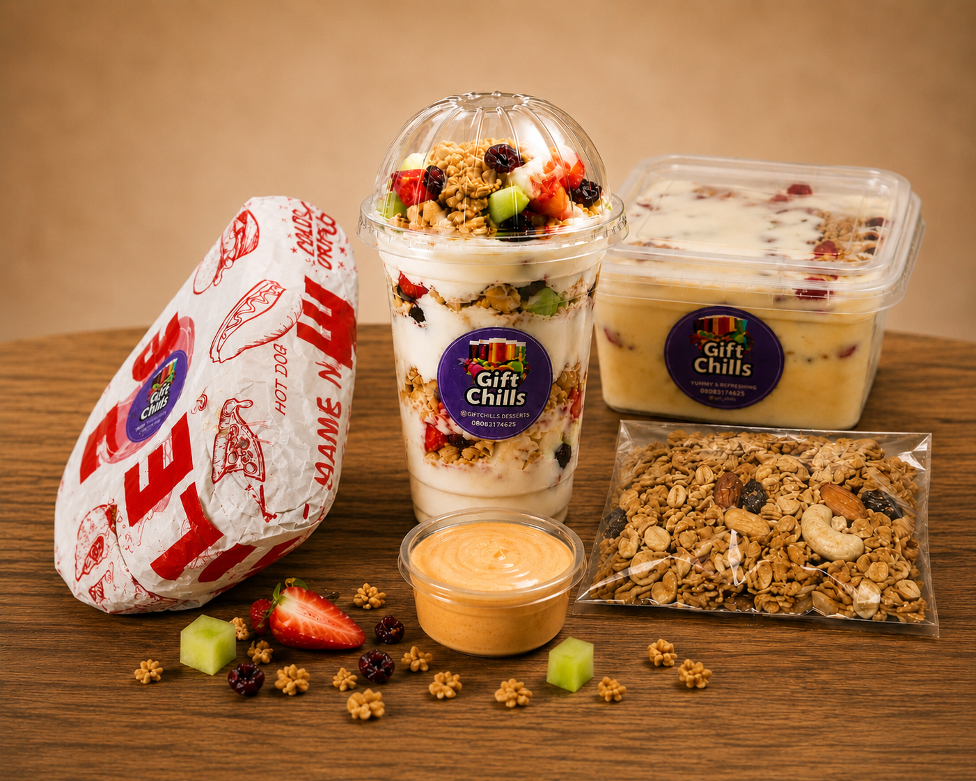 Giftchills pickup and delivery